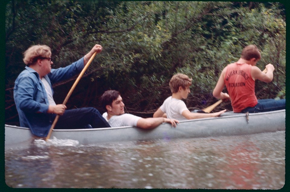 Staff Canoe Trip 1969 -3